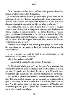 Il était