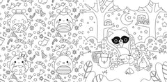 Coloriages mes petits amis - Si bien au chaud !