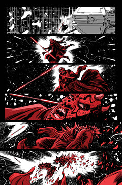 Dark Maul : Black White & Red