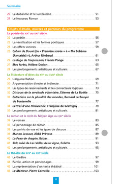 Objectif Bac 2026 Fiches détachables Français 1re générale