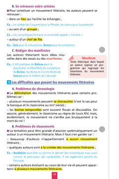 Objectif Bac 2026 Fiches détachables Français 1re générale