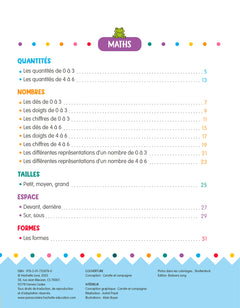 Mon cahier de coloriages magiques avec Sami et Julie - Lettres et nombres - Moyenne Section