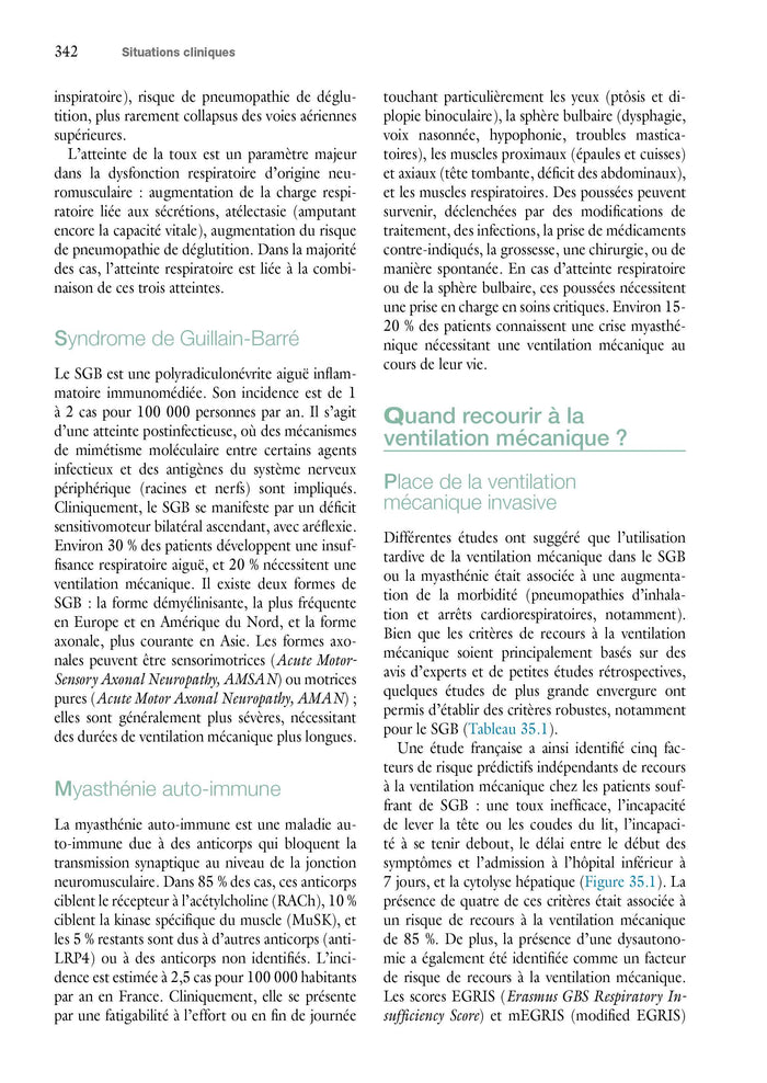 Ventilation artificielle