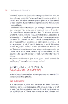 La bible des indépendants
