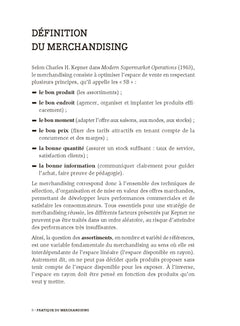 Pratique du merchandising