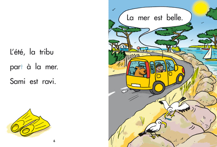 Sami et Julie à la mer