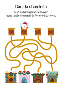 En route avec le Père Noël