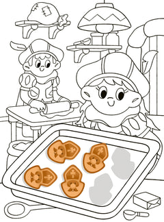 Mon ami Saint Nicolas : Je colle et je colorie