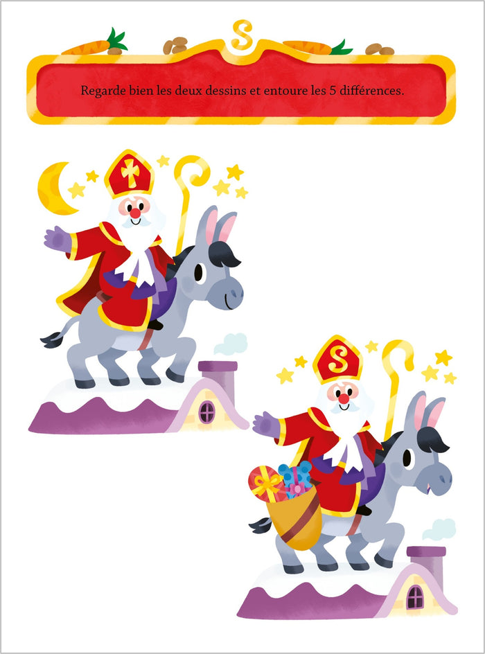 Mon ami Saint Nicolas : Je colorie et je joue