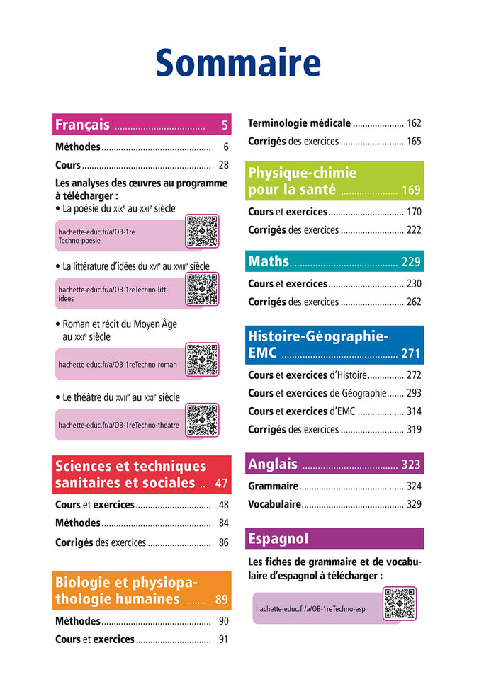 Objectif BAC 2026 - 1re ST2S