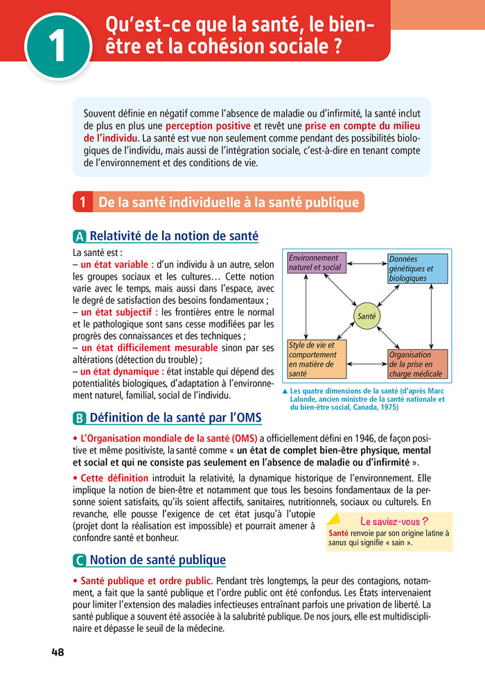 Objectif BAC 2026 - 1re ST2S