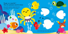 Mon livre puzzle - 5 petits poissons