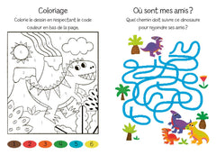 En route avec les dinosaures