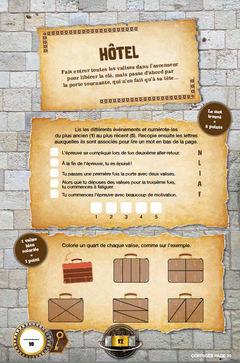 Cahier de vacances 2026 Fort Boyard - Les incollables -CE1 au CE2 - 7/8 ans