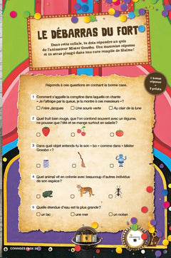 Cahier de vacances 2026 Fort Boyard - Les incollables - Grande Section au CP - 5/6 ans