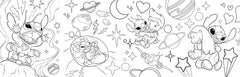 STITCH - 6 mètres à colorier - Frise à déplier - Disney
