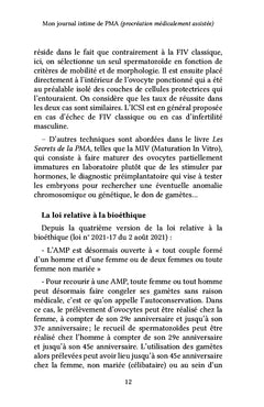 Mon journal intime de PMA (procréation médicalement assistée)