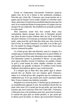 Vous êtes nés du silence
