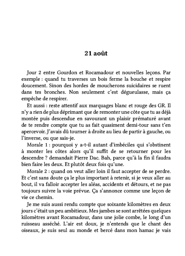 Journal d'un pèlerin misanthrope