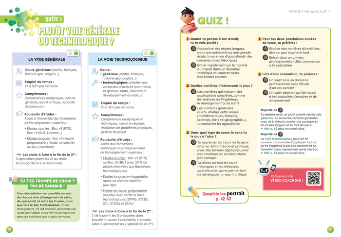 Objectif orientation - 2de vers la 1re