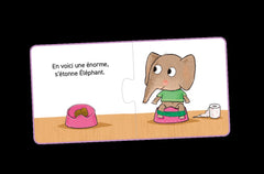 Les Puzzles duo de Petite Souris - A qui est ce pot ? - Boîte 24 pièces (12x2)
