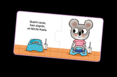 Les Puzzles duo de Petite Souris - A qui est ce pot ? - Boîte 24 pièces (12x2)