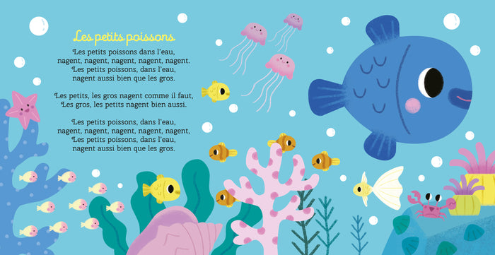 Mes comptines animaux - livre sonore avec boitier