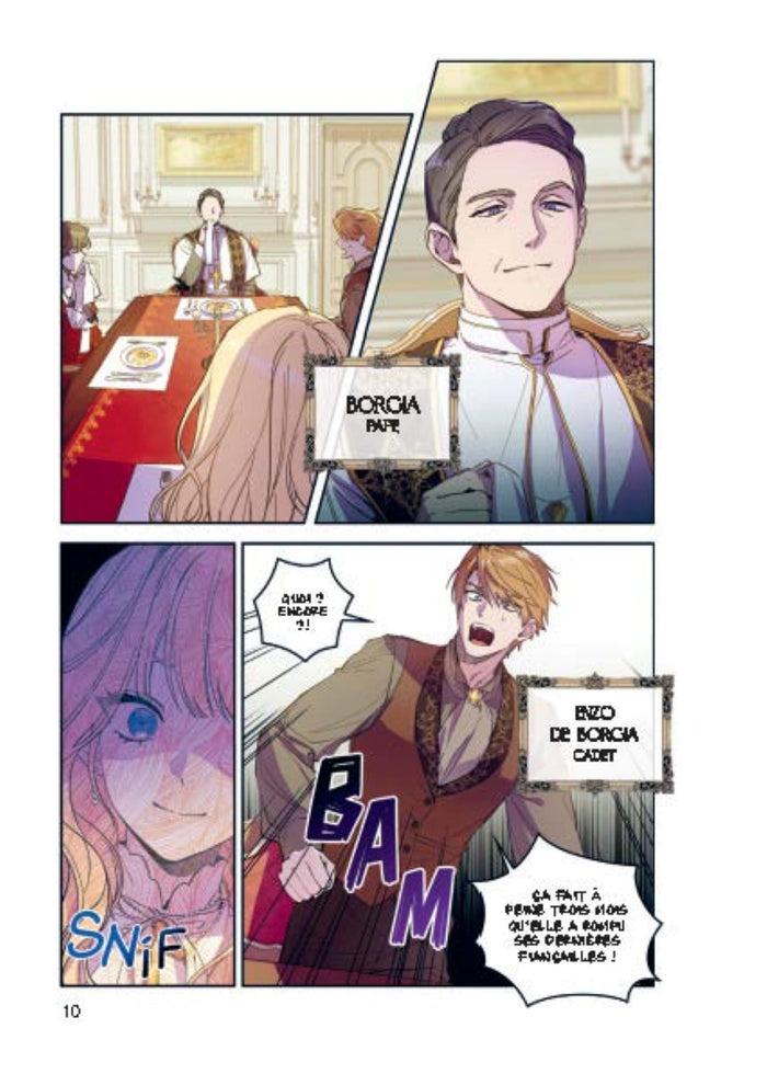 Les intrigues d'une Borgia - tome 1