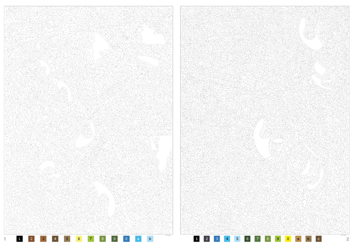 Coloriages mystères - Schtroumpfs Tome 2