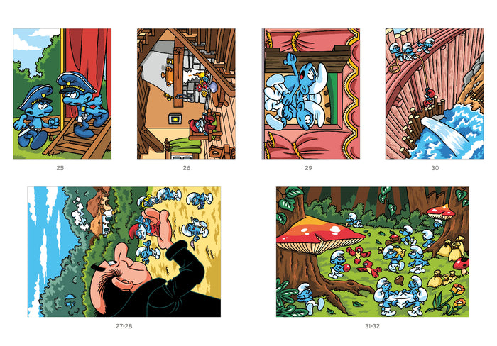 Coloriages mystères - Schtroumpfs Tome 2