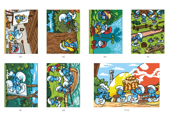 Coloriages mystères - Schtroumpfs Tome 2