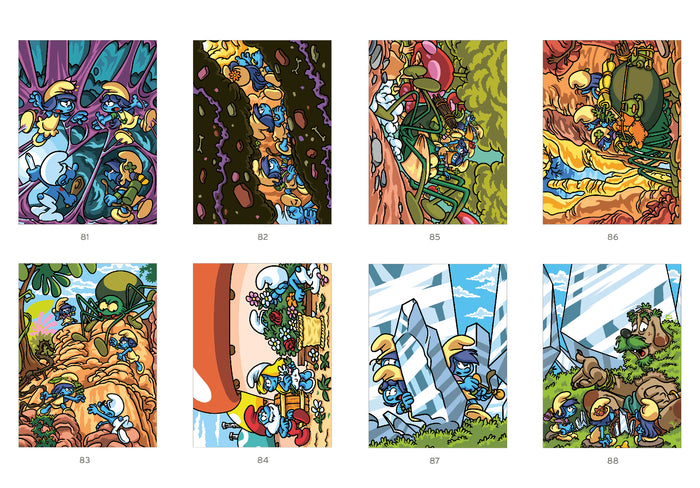 Coloriages mystères - Schtroumpfs Tome 2