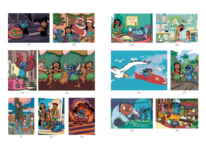 Coloriages mystères spécial film - Lilo & Stitch