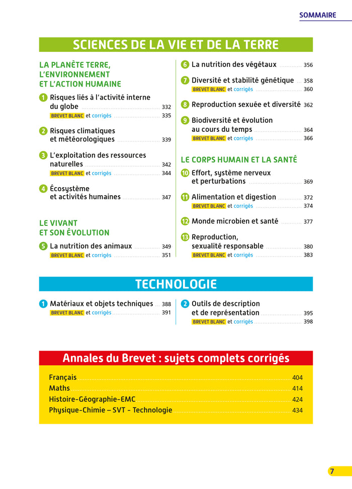 Objectif Brevet - Tout-en-un 2026