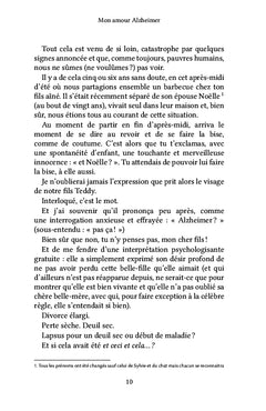 Mon amour Alzheimer