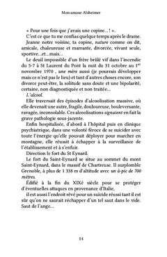 Mon amour Alzheimer