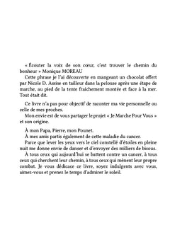 Je marche pour vous