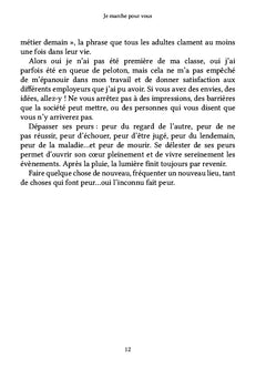 Je marche pour vous