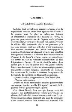 La Liste des invités