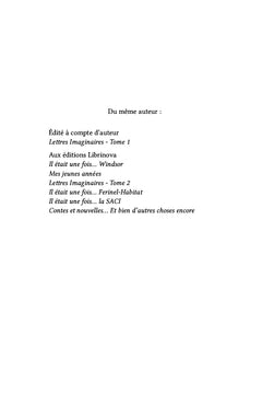 Lettres imaginaires - Tome 3