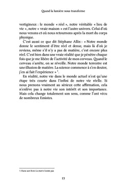 Quand la lumière nous transforme
