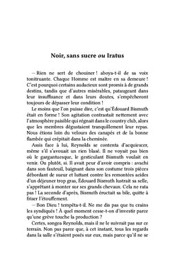 Noir, sans sucre