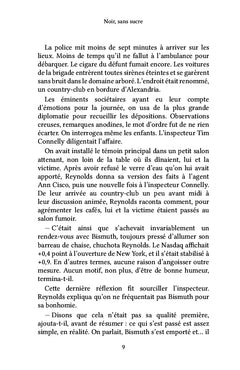 Noir, sans sucre