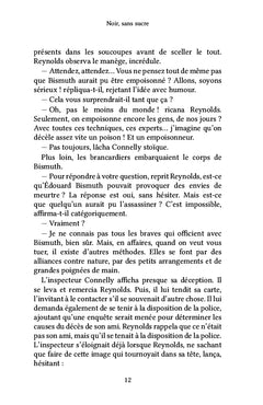Noir, sans sucre