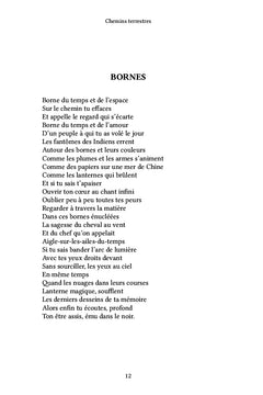 Chemins terrestres
