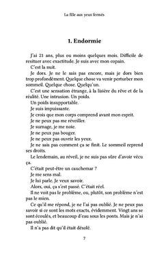 La Fille aux yeux fermés