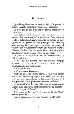 La Fille aux yeux fermés