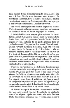 La Fille aux yeux fermés