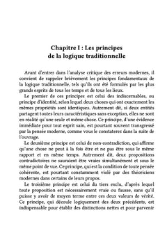Retour à la raison