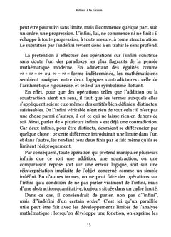 Retour à la raison